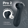 Satisfyer - Pro 2 Génération 3 Technologie Air Liquide Noir
